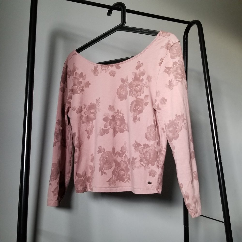 American Eagle | Floral Crop Top